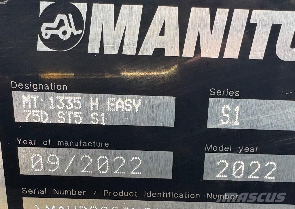 Manitou MT 1335 Teleskopické manipulátory