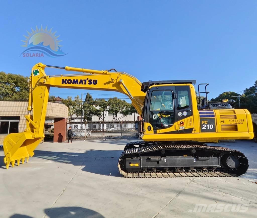 Komatsu PC 210-8 Pásové rýpadlá
