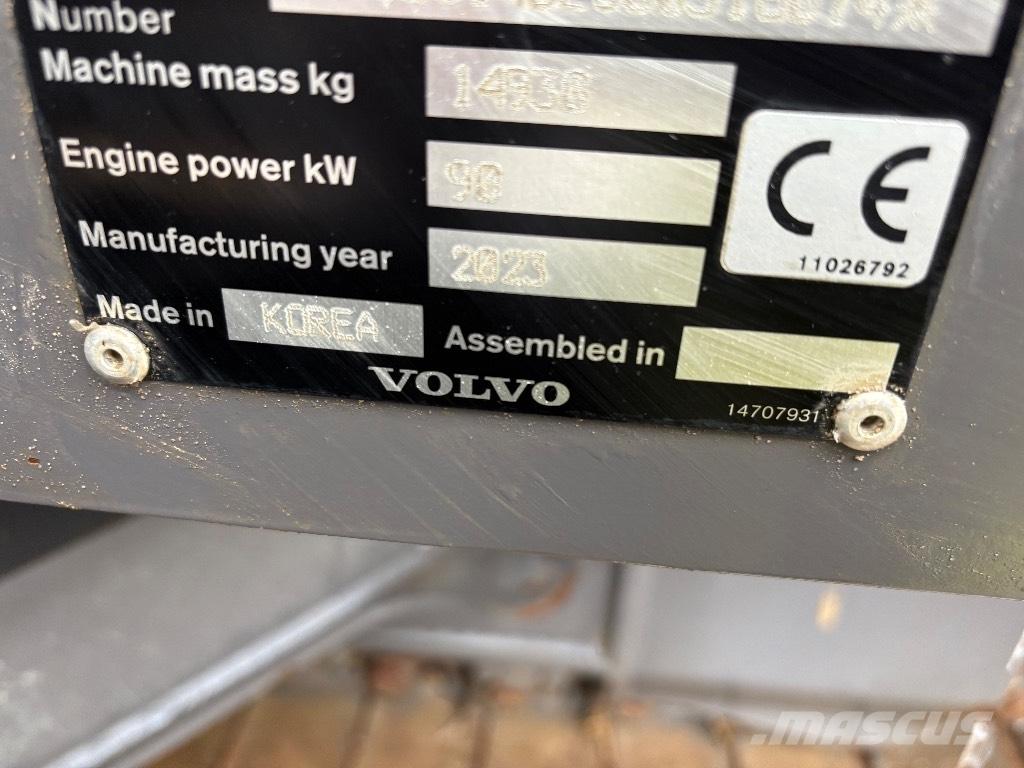 Volvo EC 140 E Pásové rýpadlá