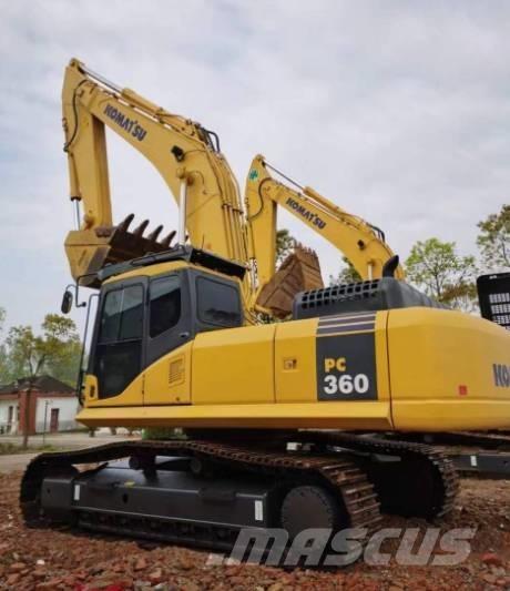 Komatsu 360-7 Pásové rýpadlá