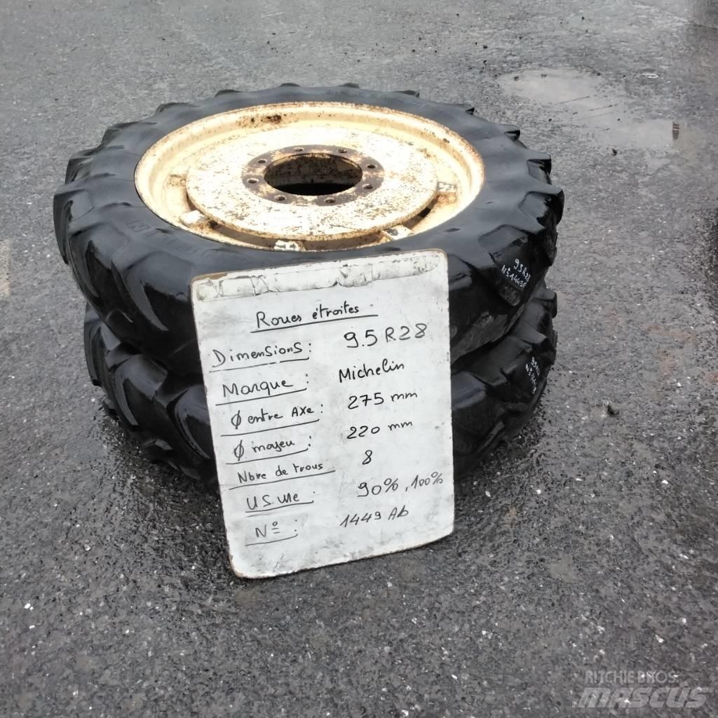 Michelin 9.5R28 Pneumatiky, kolesá a ráfiky