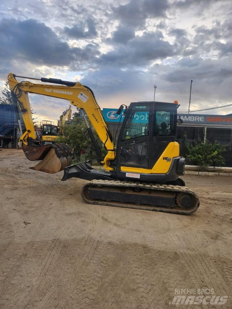 Yanmar Vio 80-1A Midi rýpadlá 7 t - 12 t