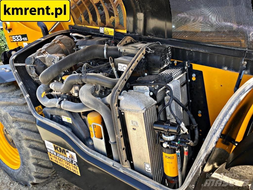 JCB 533-105 Teleskopické manipulátory