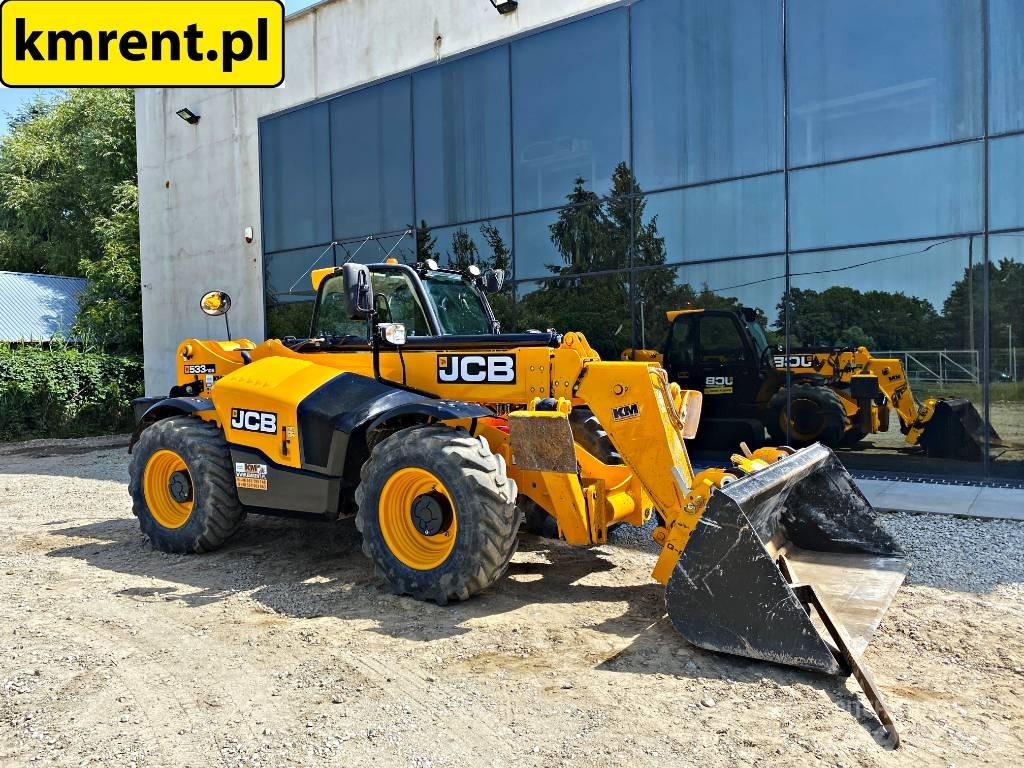 JCB 533-105 Teleskopické manipulátory