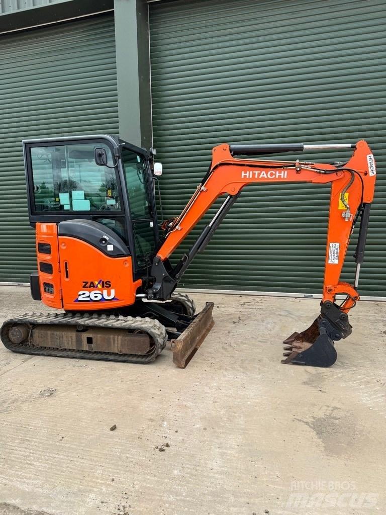 Hitachi 26U-6 CR Mini rýpadlá < 7t
