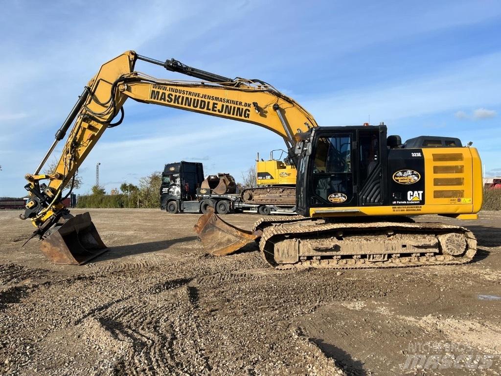 CAT 323 EL Pásové rýpadlá