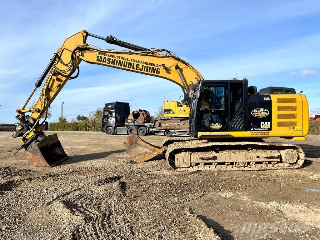 CAT 323 EL Pásové rýpadlá