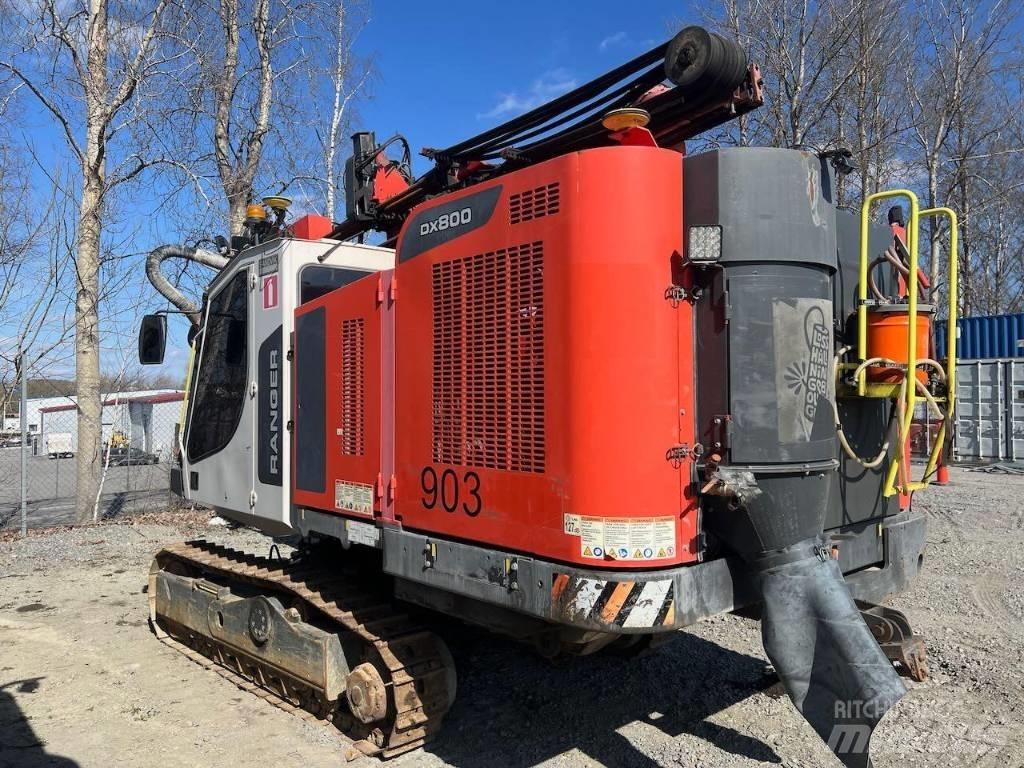 Sandvik DX800 Povrchové vrtné súpravy