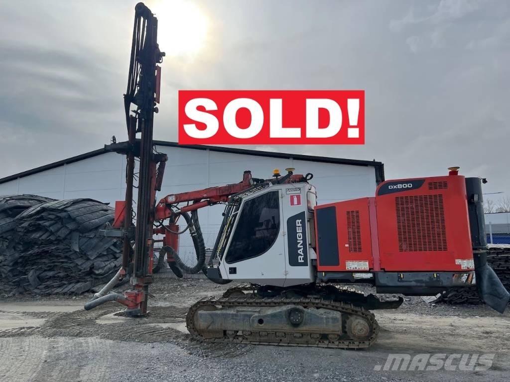 Sandvik DX800 Povrchové vrtné súpravy