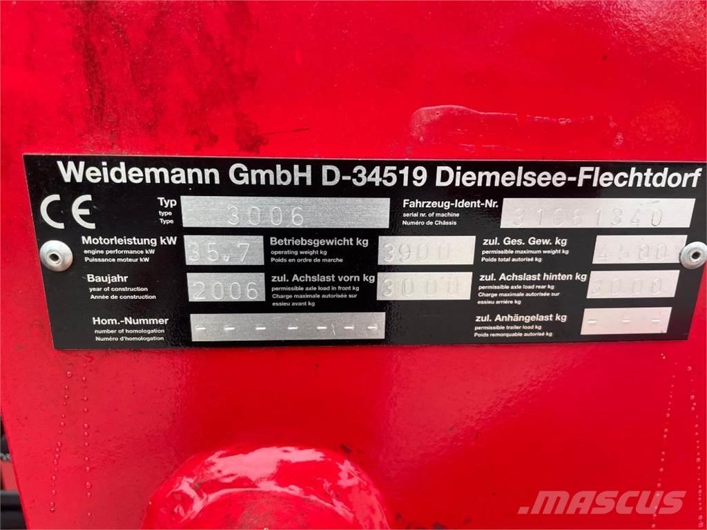 Weidemann 3006 Kolesové nakladače