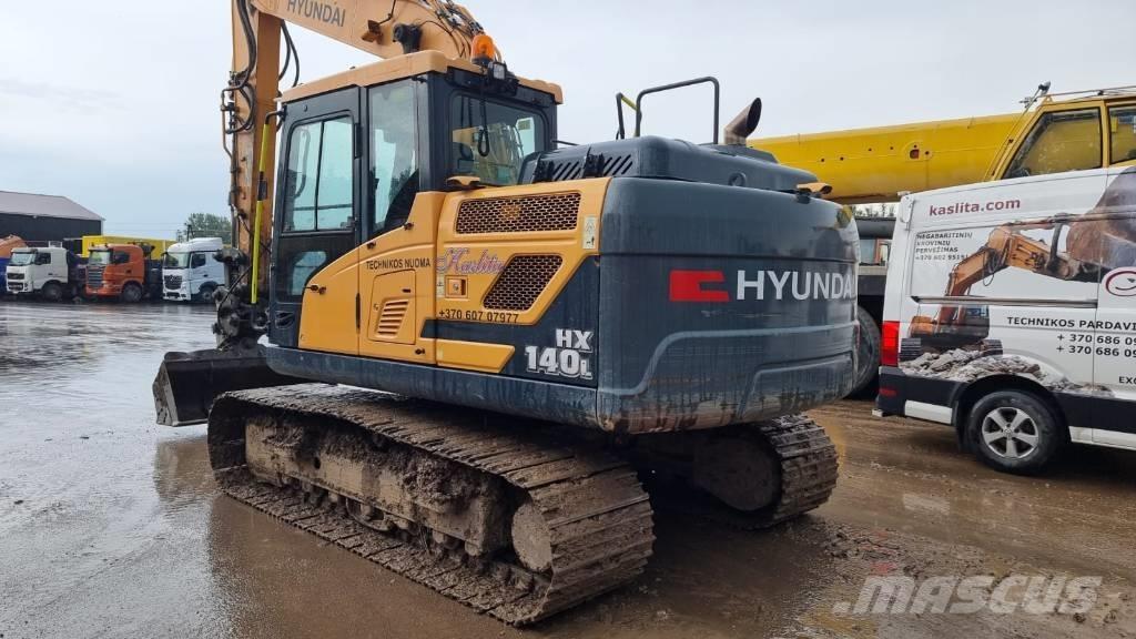 Hyundai HX 140 L Pásové rýpadlá