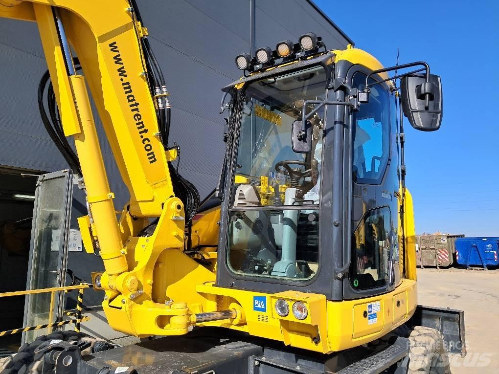Komatsu PW98MR-11E0 Kolesové rýpadlá