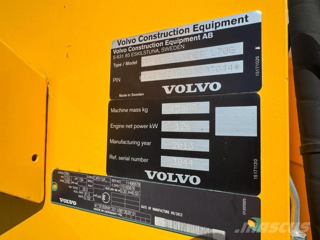 Volvo L 70 G Kolesové nakladače