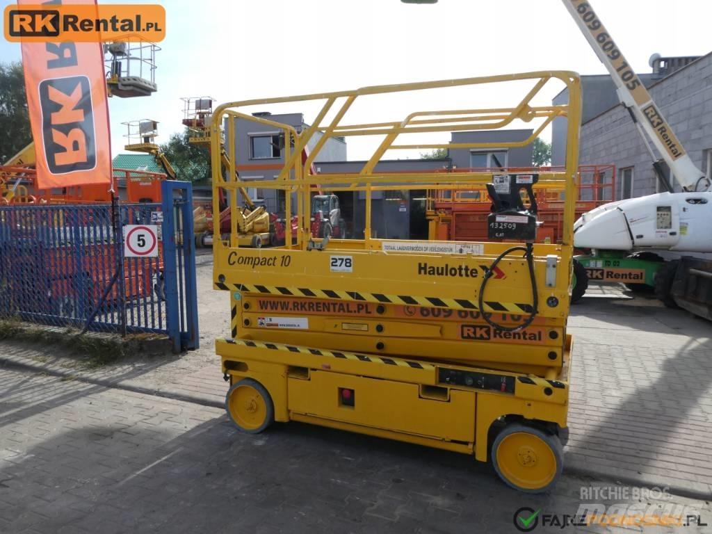 Haulotte Compact 10 Nožnicové zdvíhacie plošiny
