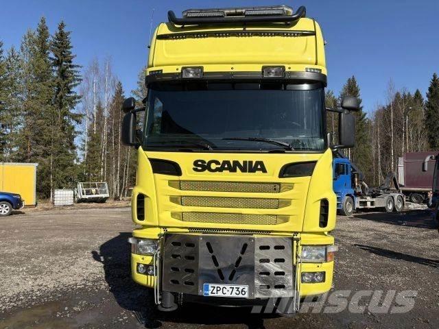 Scania R164G 8*4 Autožeriavy, hydraulické ruky