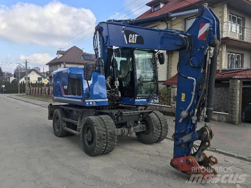 CAT M318f 318 f Kolesové rýpadlá