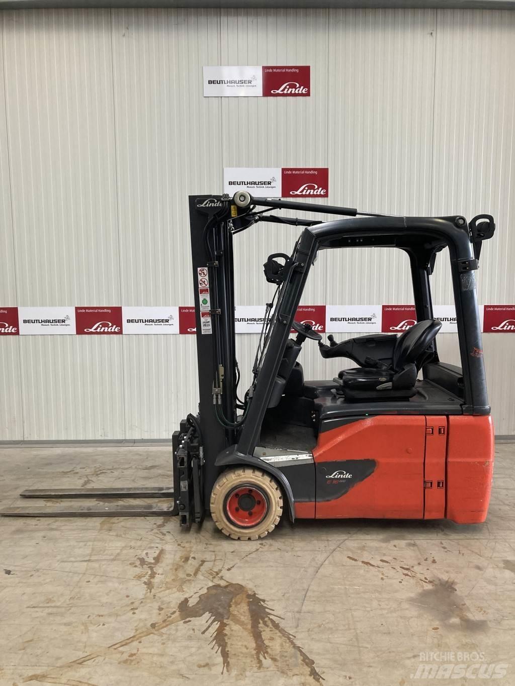 Linde E18 Akumulátorové vozíky