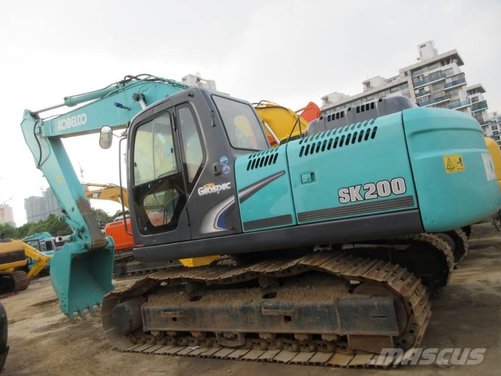 Kobelco SK 200-8 Pásové rýpadlá