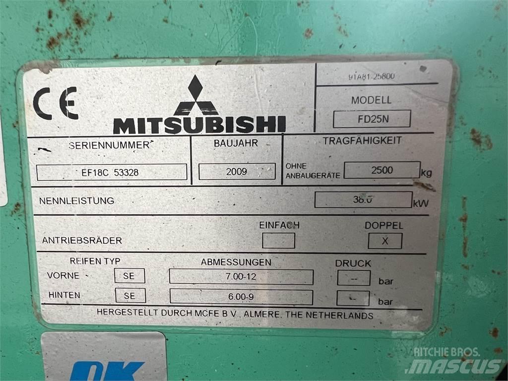 Mitsubishi FD25N Dieselové vozíky