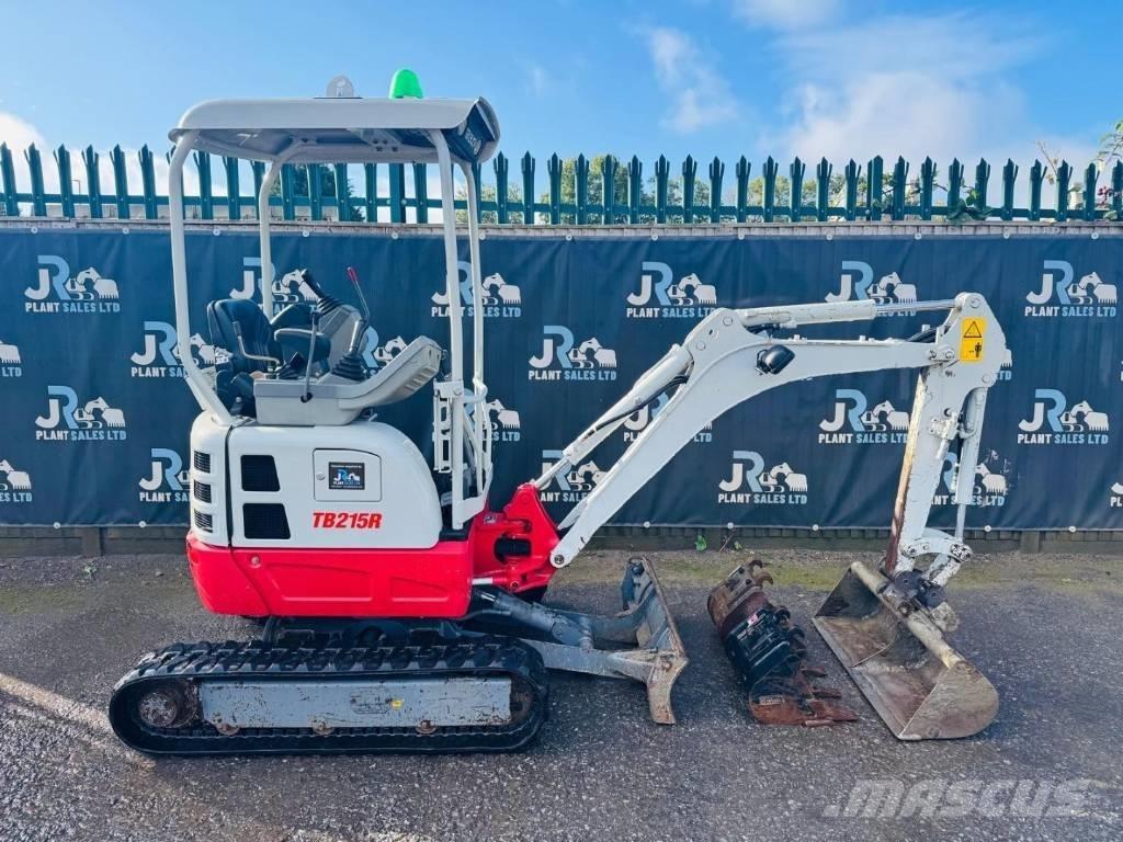 Takeuchi TB 215 R Mini rýpadlá < 7t