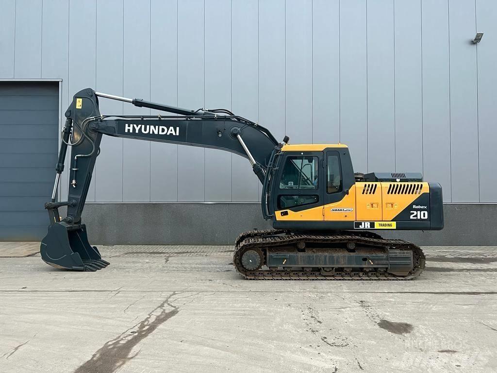 Hyundai R 210 Pásové rýpadlá