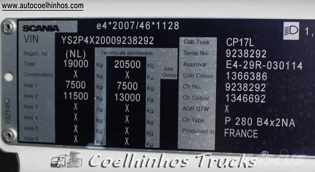 Scania P 280 Skriňová nadstavba