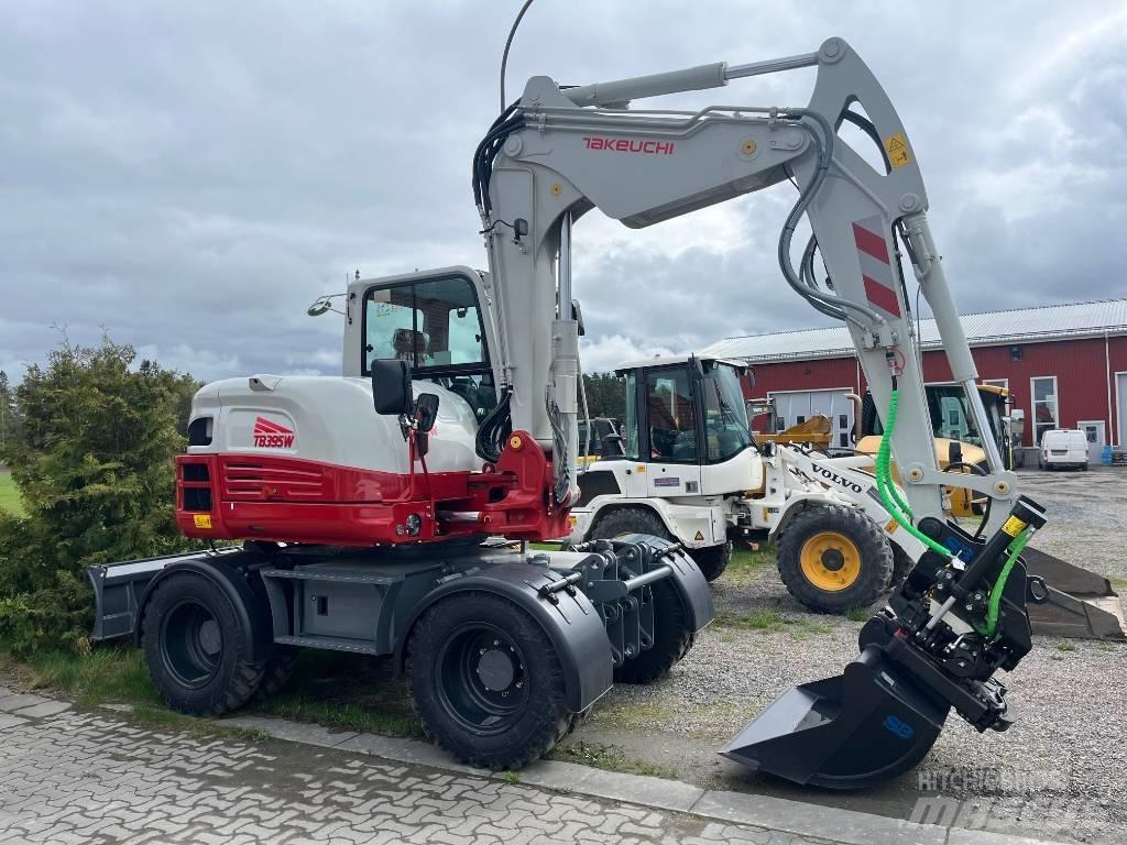 Takeuchi TB 395 W Kolesové rýpadlá