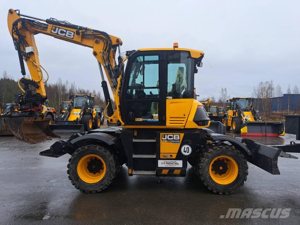 JCB Hydradig Kolesové rýpadlá