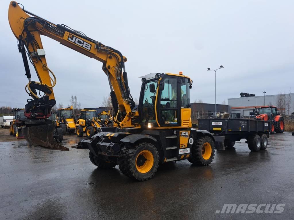 JCB Hydradig Kolesové rýpadlá