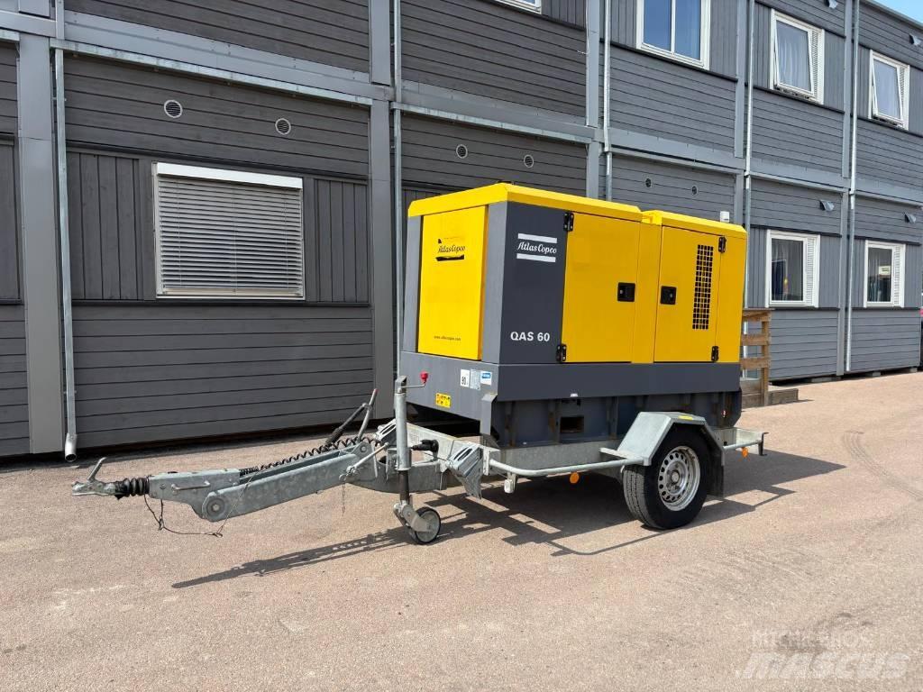 Atlas Copco QAS 60 Naftové generátory