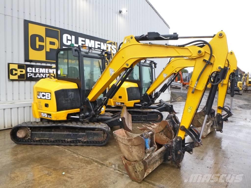 JCB 55 Z-1 Midi rýpadlá 7 t - 12 t
