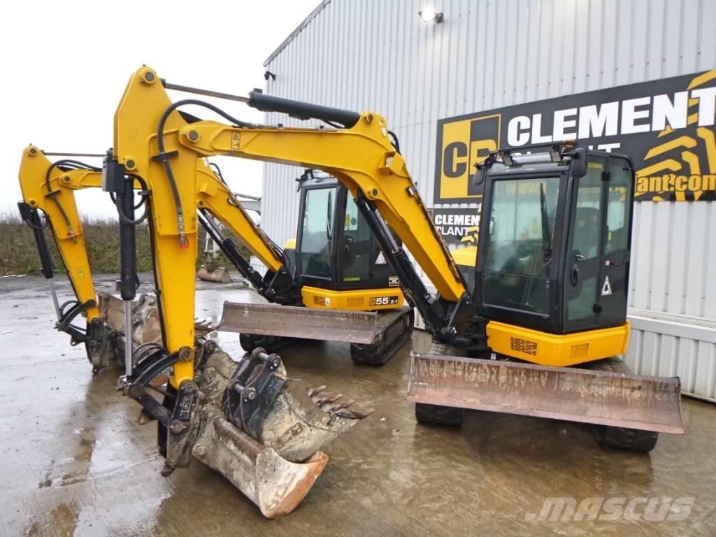 JCB 55 Z-1 Midi rýpadlá 7 t - 12 t