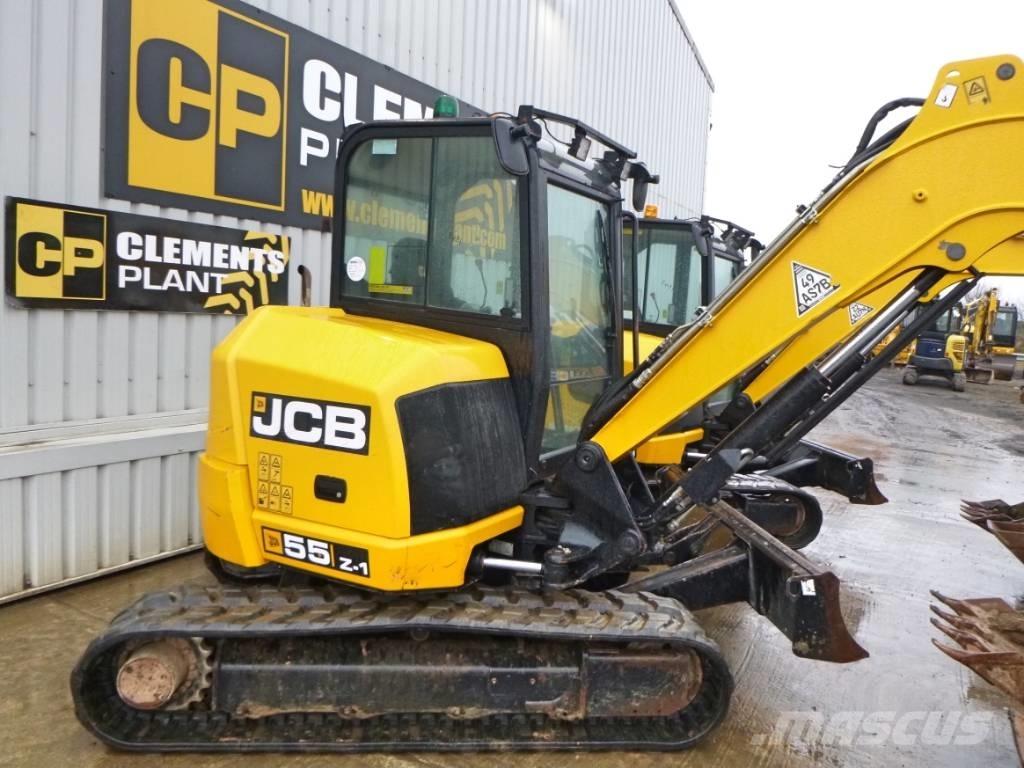 JCB 55 Z-1 Midi rýpadlá 7 t - 12 t