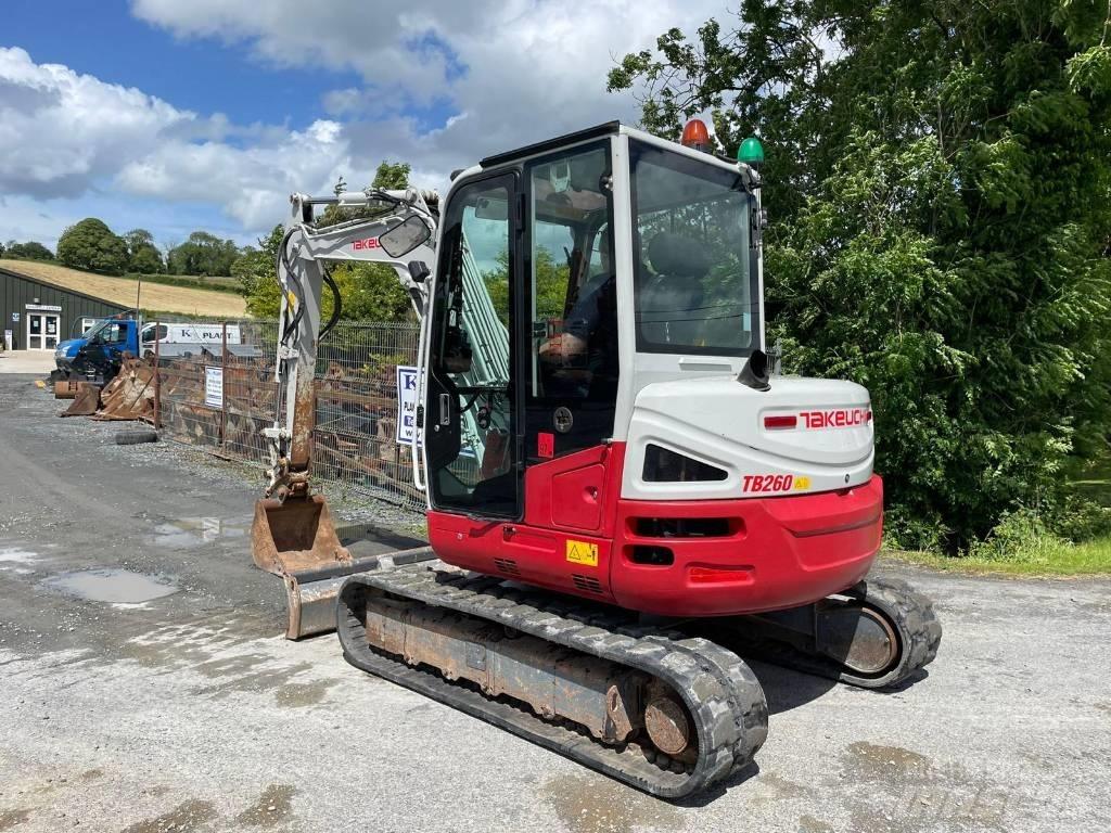 Takeuchi TB 260 Mini rýpadlá < 7t