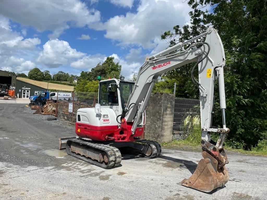 Takeuchi TB 260 Mini rýpadlá < 7t
