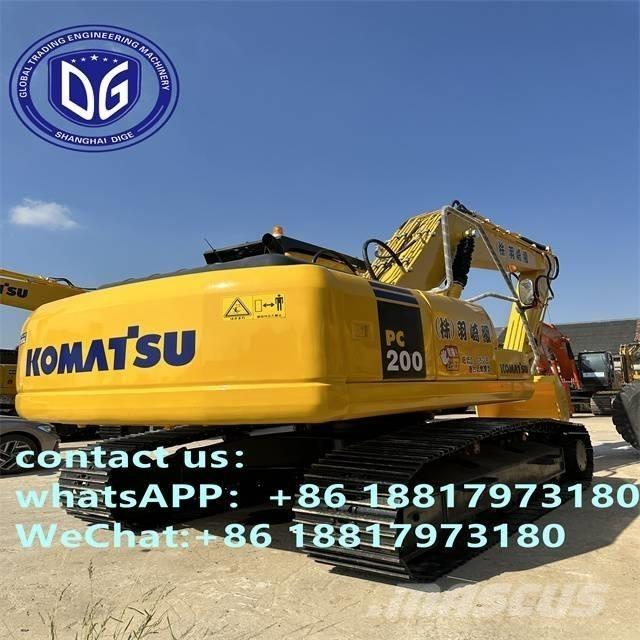 Komatsu PC 200-7 Pásové rýpadlá