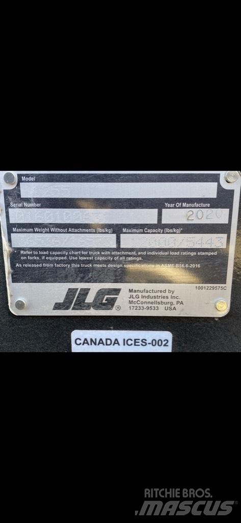 JLG 1255 Teleskopické manipulátory