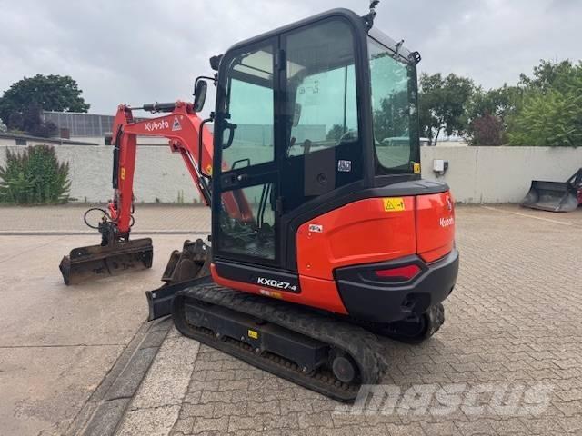 Kubota KX 027-4 Mini rýpadlá < 7t
