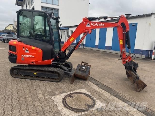 Kubota KX 027-4 Mini rýpadlá < 7t