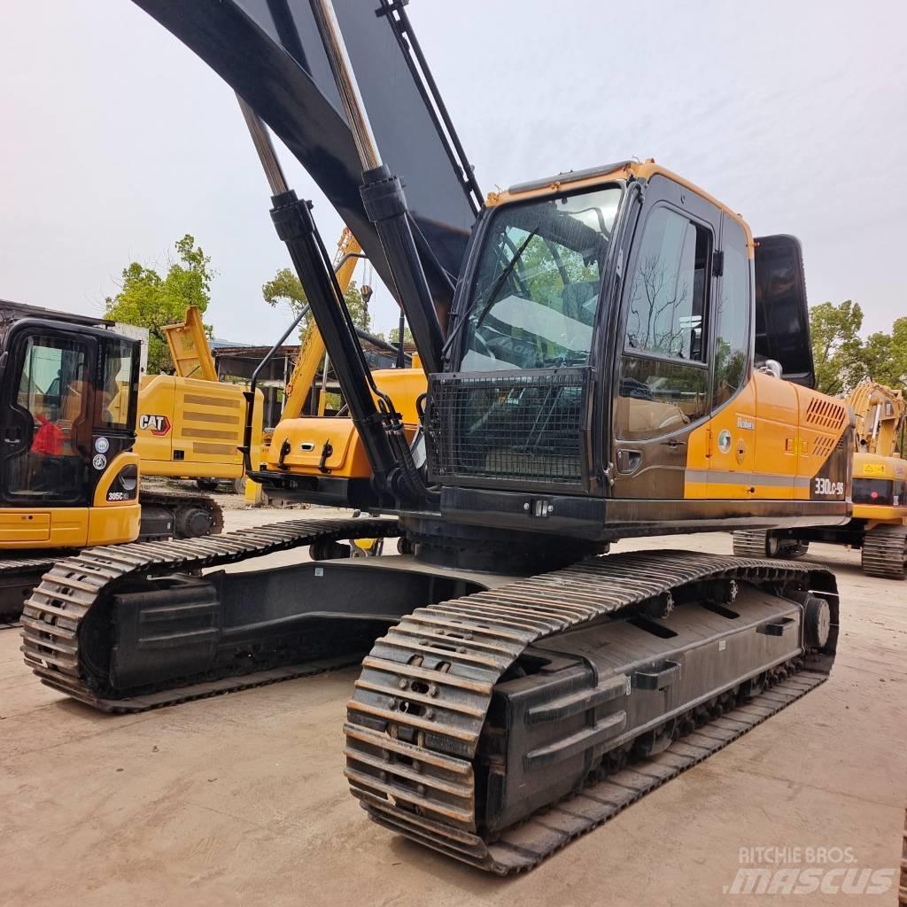 Hyundai 330LC-9T Pásové rýpadlá