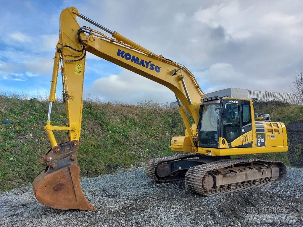 Komatsu PC210LC-11 Pásové rýpadlá
