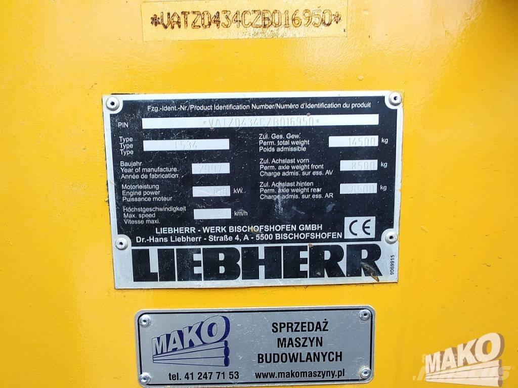 Liebherr L 534 Kolesové nakladače