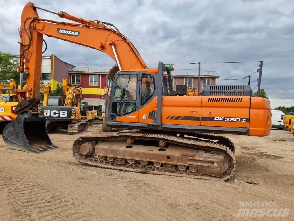 Doosan DX 380 LC Pásové rýpadlá