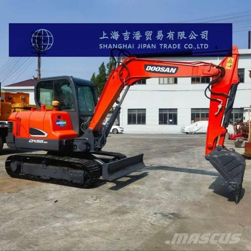 Doosan DX 55 Mini rýpadlá < 7t