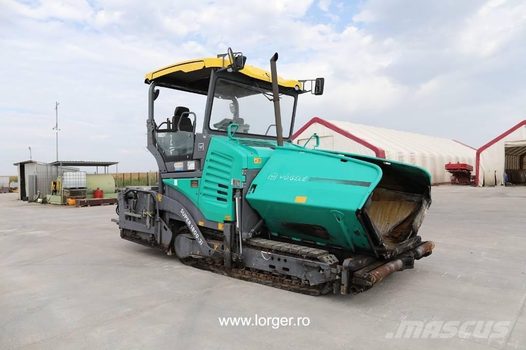 Vögele Super 1800 - 3i Finišéry