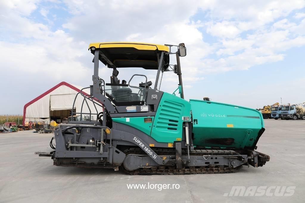 Vögele Super 1800 - 3i Finišéry
