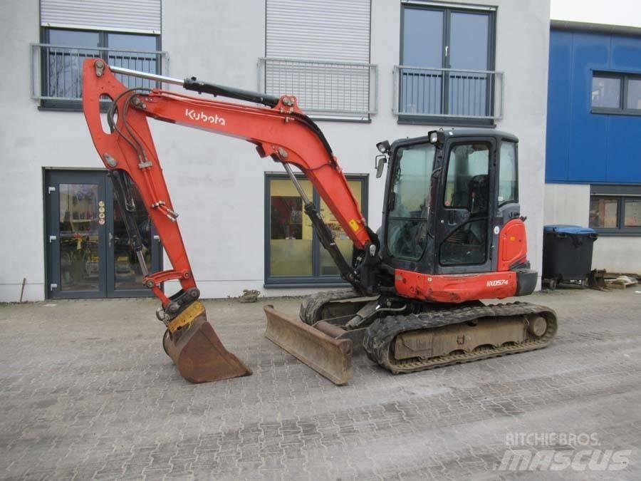 Kubota KX 057-4 Mini rýpadlá < 7t