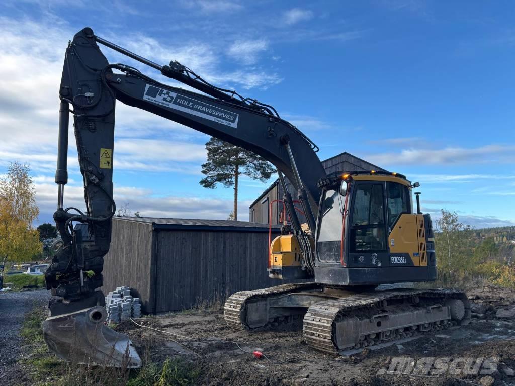 Volvo ECR 235 EL Pásové rýpadlá