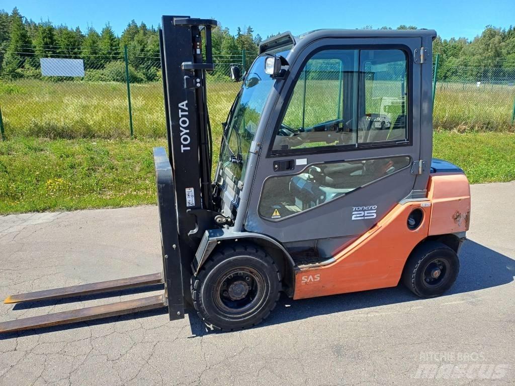 Toyota 02-8FDF25 Dieselové vozíky