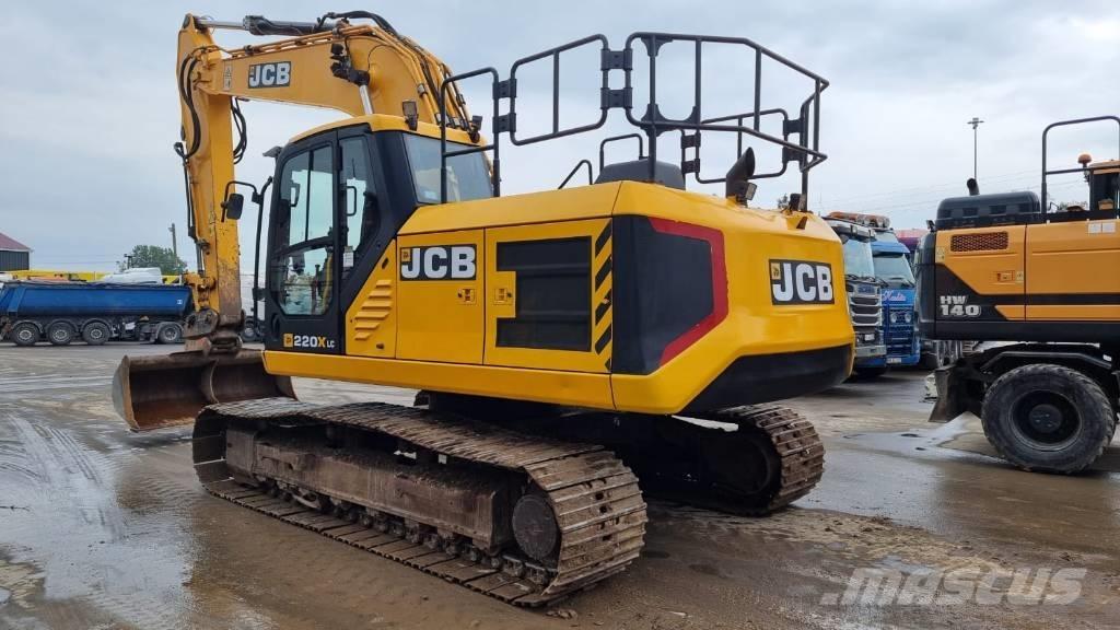 JCB 220 XL Pásové rýpadlá